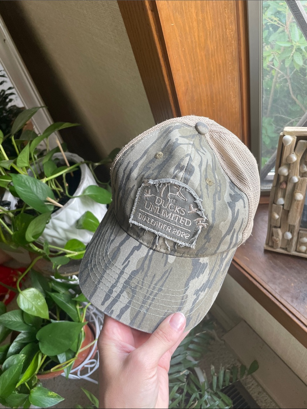 Ducks Unlimited Camo Mesh Hat
